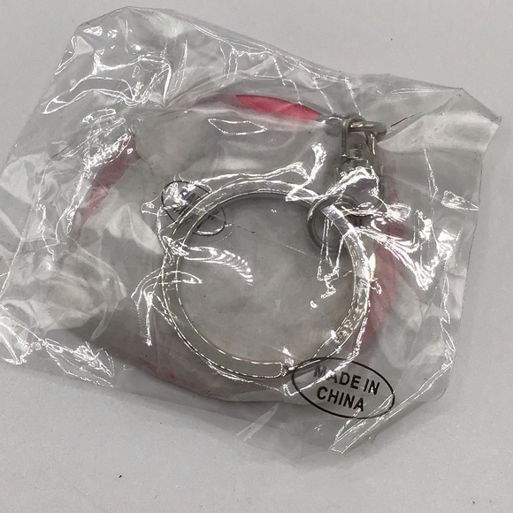 NWOT New in wrapping Keyring in Rose and Silver - Picture 2 of 3